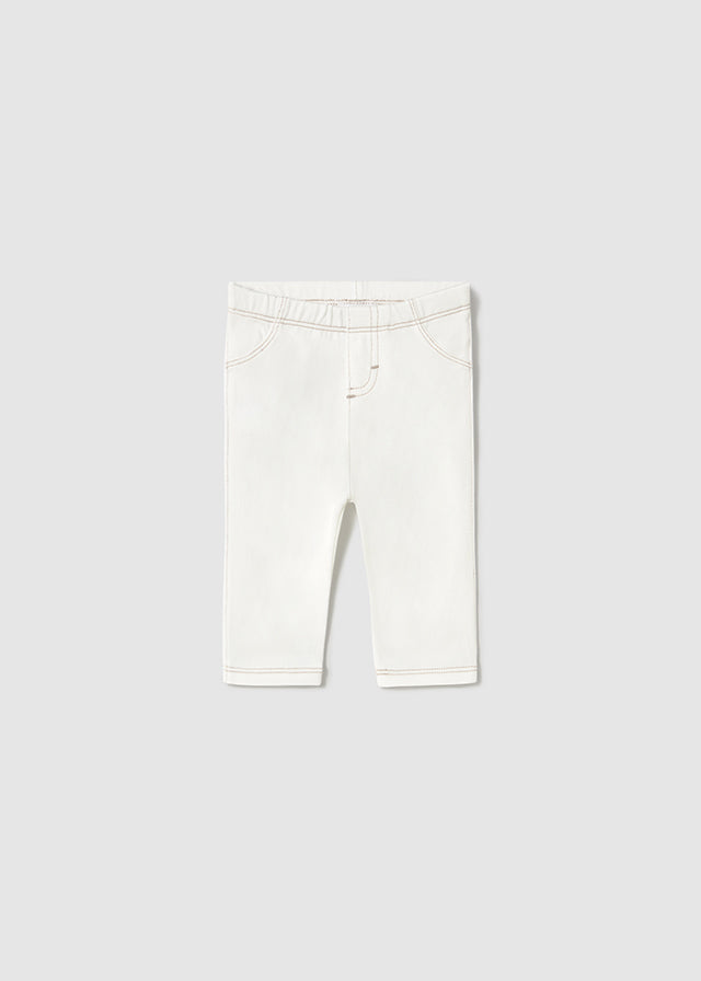 Leggings Detalle Bolsillo Blanco Mayoral