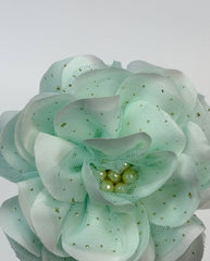 Balaca Maxi Flor Menta Detalle