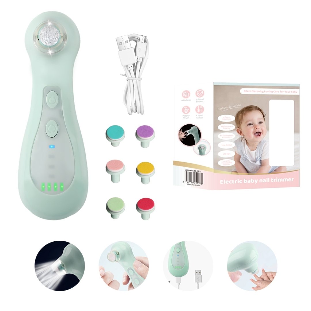 Lima Electrica Bbaby Nail Con Luz
