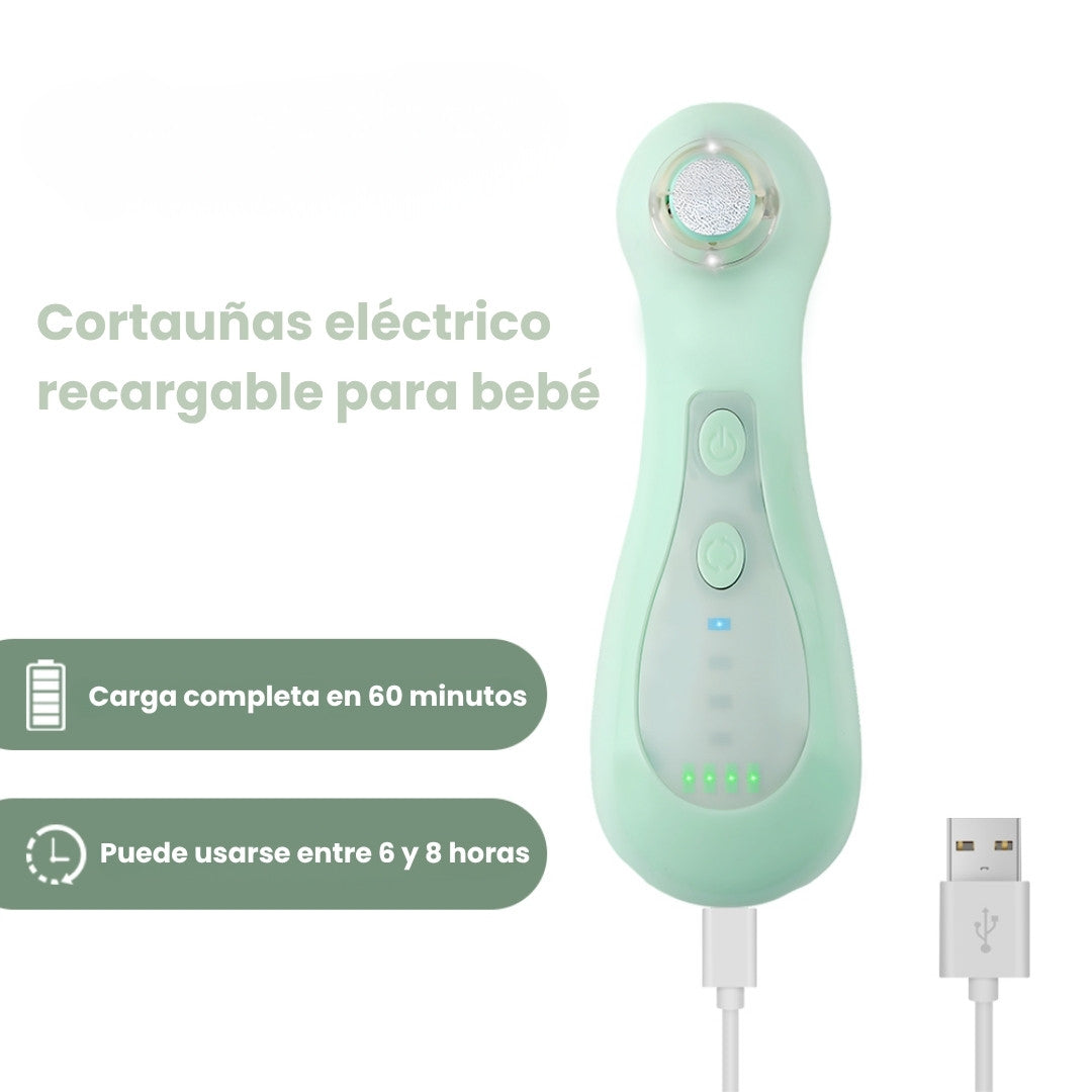 Lima Electrica Bbaby Nail Con Luz Detalles