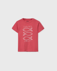 Camiseta Peces Explorer Rojo Losan