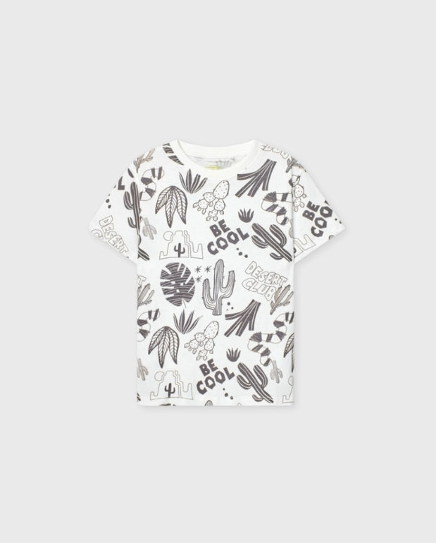 Camiseta Estampado Desert Blanco Losan