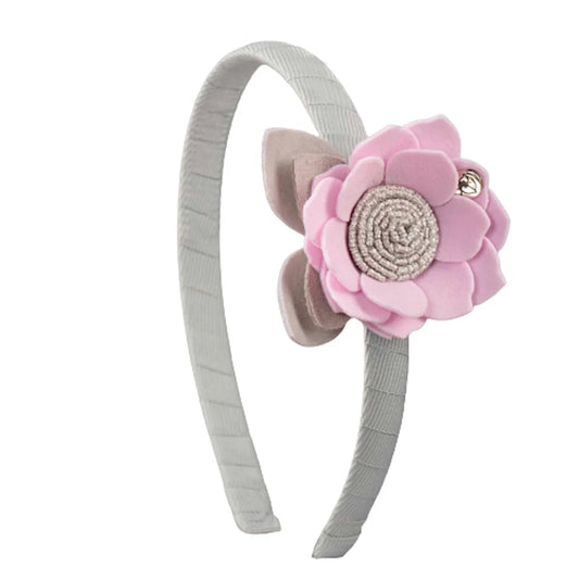 Diadema Flor Celeste