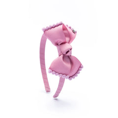 Diadema Moño Bubbles lila