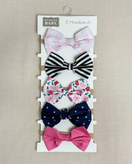 Set 5 Balaca Cintillo Detalles Colores