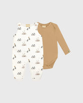Conjunto Overol Estampados Pinguinos
