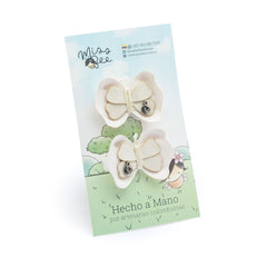 Set Pinzas Clip Papallona Mariposas Miss Be COLOR