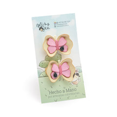 Set Pinzas Clip Papallona Mariposas Miss Be ESTILO