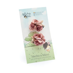 Set Pinzas Clip Flor Little Angel Miss Be