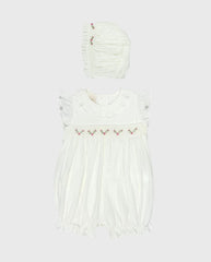 Mameluco 100% Algodón Blanco