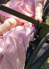 Manta Tricot Rosa Mayoral bebe