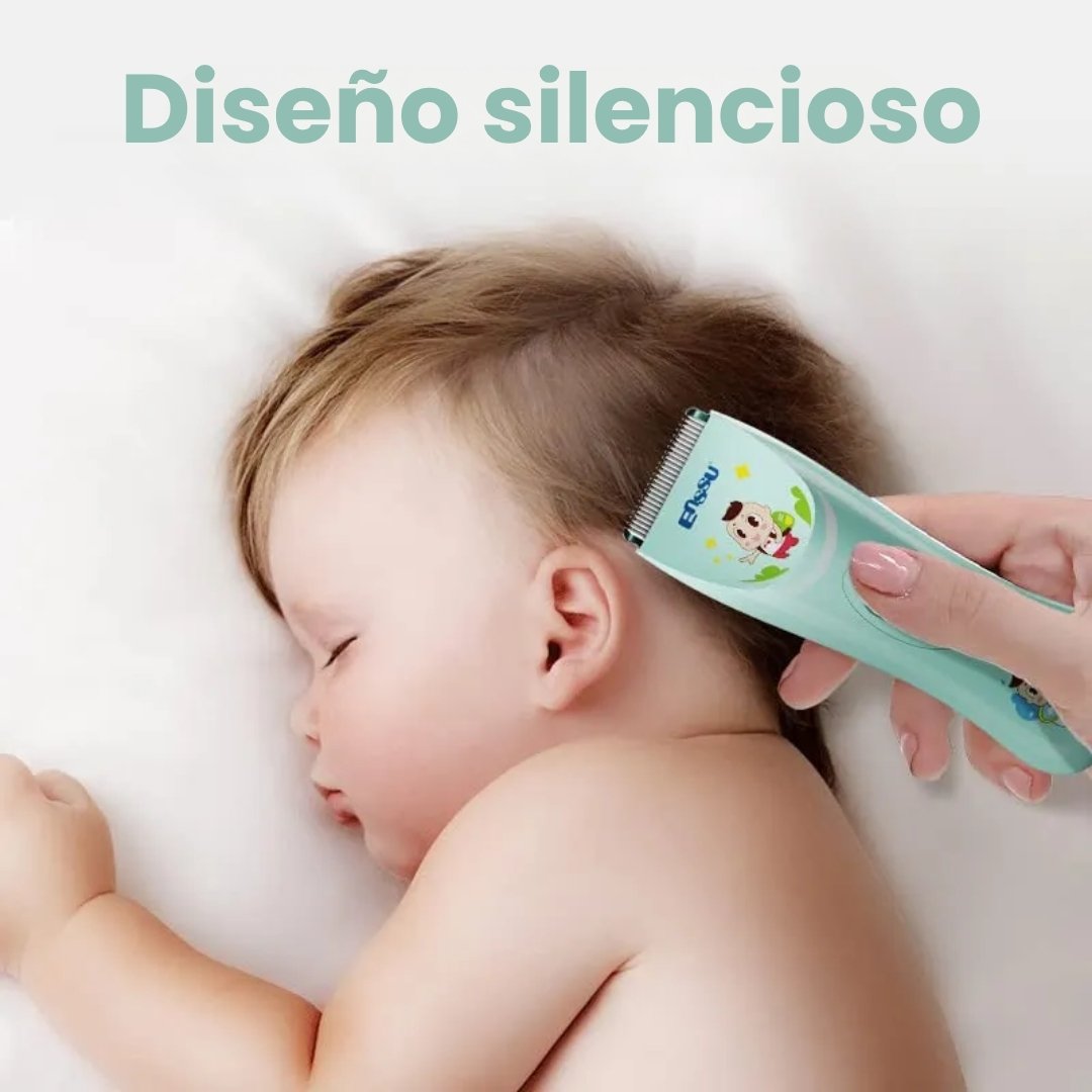 Máquina Corte De Cabello Recargable Bebé Diseño