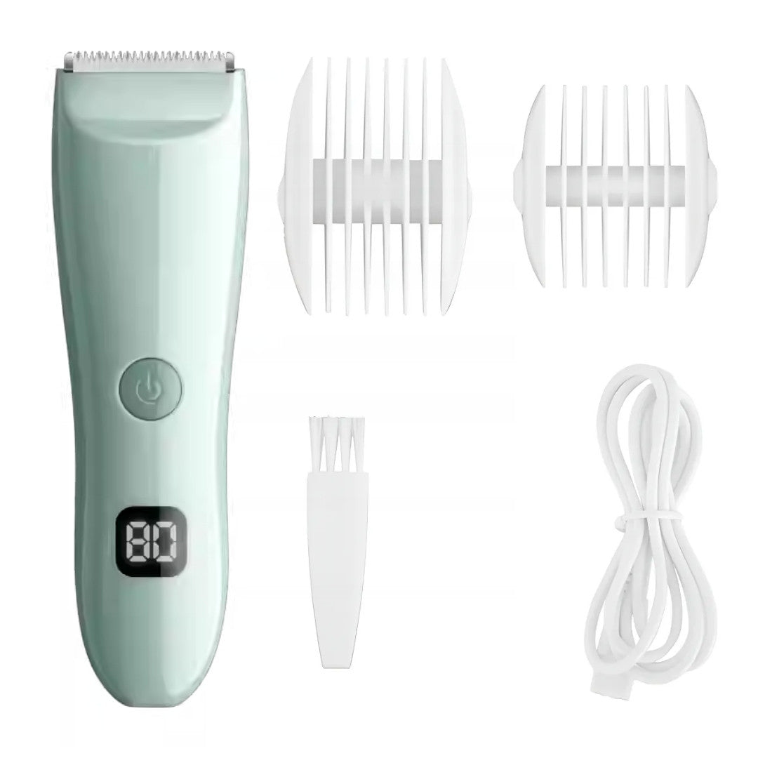 Máquina Corte De Cabello Recargable Verde