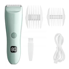 Máquina Corte De Cabello Recargable Verde