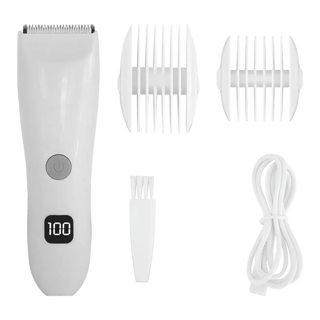 Máquina Corte De Cabello Recargable Blanco