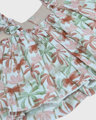 Vestido Palmeras Rosa Martín Aranda Detalle