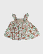 Vestido Palmeras Rosa Martín Aranda