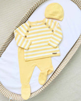 Primer Día Tricot Rayas Amarillo Martin Aranda