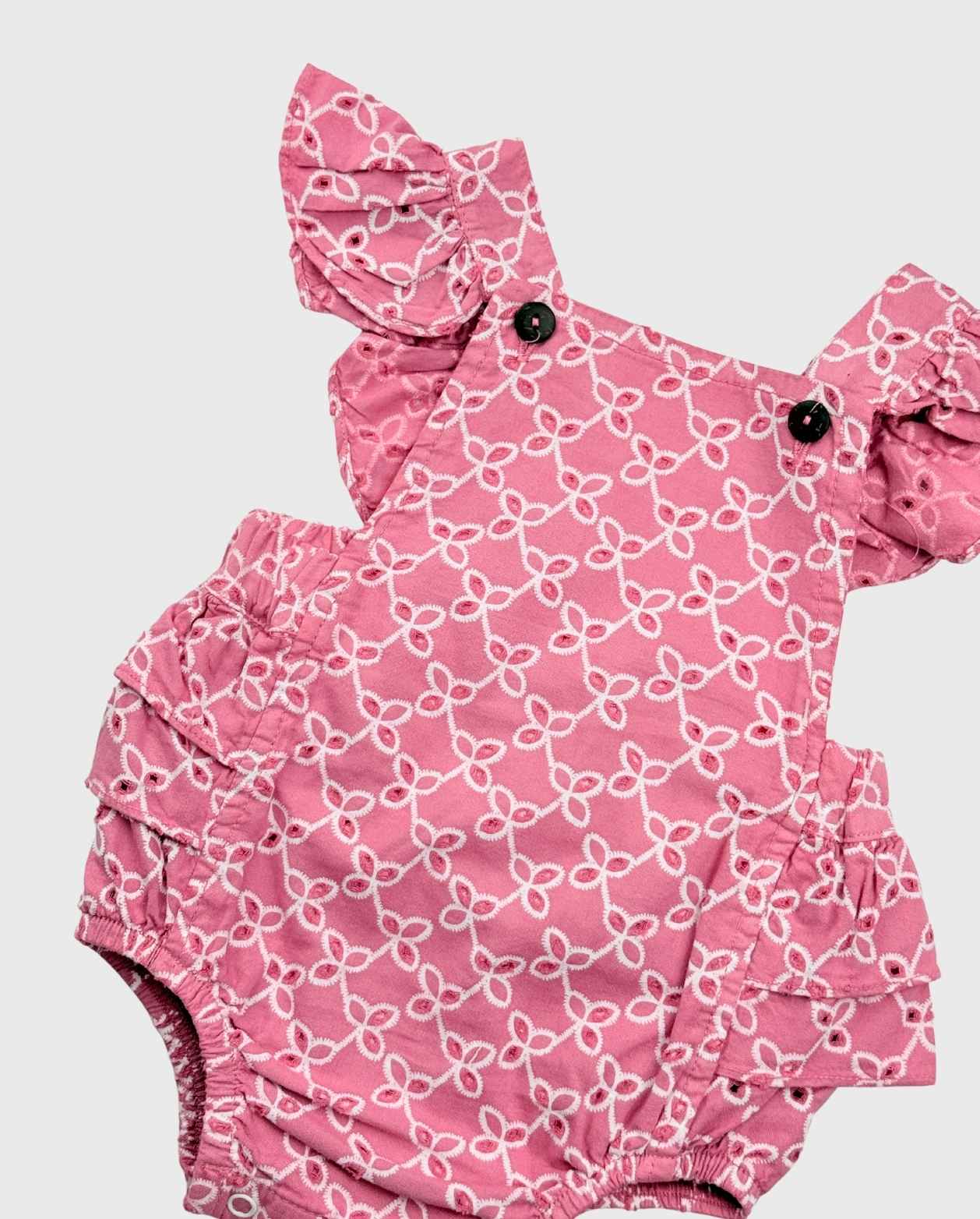 Conjunto Body Con Balaca Flores Detalle