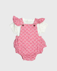 Conjunto Body Con Balaca Flores