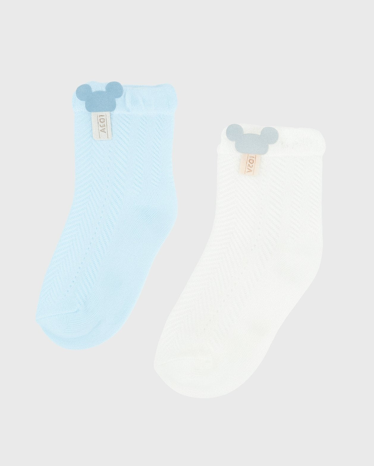 Medias Tobillera Detalle Mickey Blue