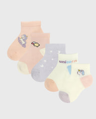 Medias Para Bebé Niña Estilo Unicornio