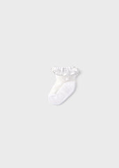 Medias Plumeti Flores Blanco Mayoral