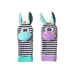 Medias Sonajero De Estimulación Diseño Zebra