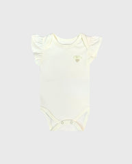 Body Bebé Unicolor Milon blanco