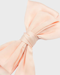 Moño Coquette Doble Seda Rosado