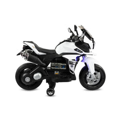 Moto Montable Eléctrico Storm Blanco PERFIL