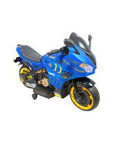 Moto Montable Recargable Deportiva Futura Azul