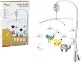 Movil Musical Elefante y Luna Gris