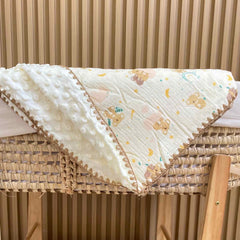 Muselina Doble Faz Estampada Para Bebe koala