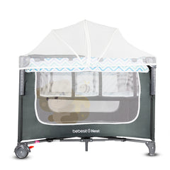 Cuna Corral Colecho Nest Gray Bebesit