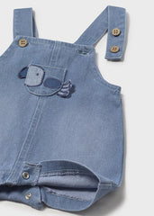 Overol Denim Pajaro Mayoral detalle