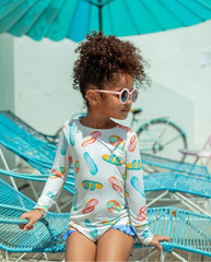 Vestido de Baño Enterizo Sandalias Pepita & Me Estilo