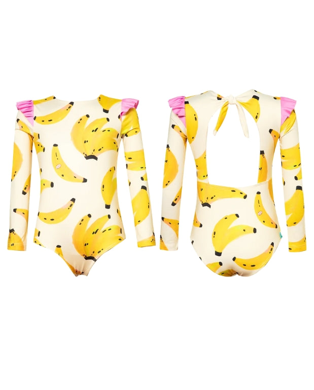 Vestido de Baño Manga Larga Bananas Pepita & Me