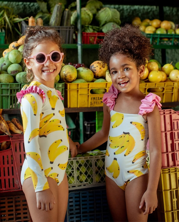 Vestido de Baño Manga Larga Bananas Pepita & Me Modelos