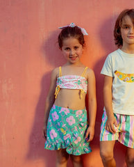 Vestido de Baño Doble Faz Azulejo Pepita & Me Modelo