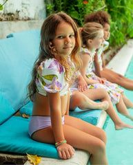 Vestido de Baño Doble Faz Orquidea Lila Pepita & Me Uso