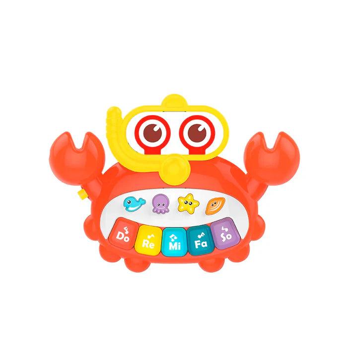 Juguete Piano Cangrejo