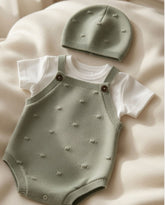 Set Body Puntos Tricot Verde