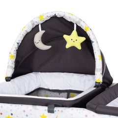 Cuna Corral Lil Snooze Deluxe II Baby Trend Sonajero
