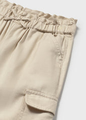 Pantalón Cargo Beige Mayoral detalle