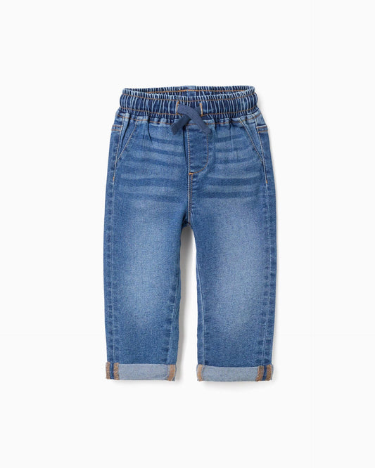 Pantalón Resorte Denim Azul Zippy