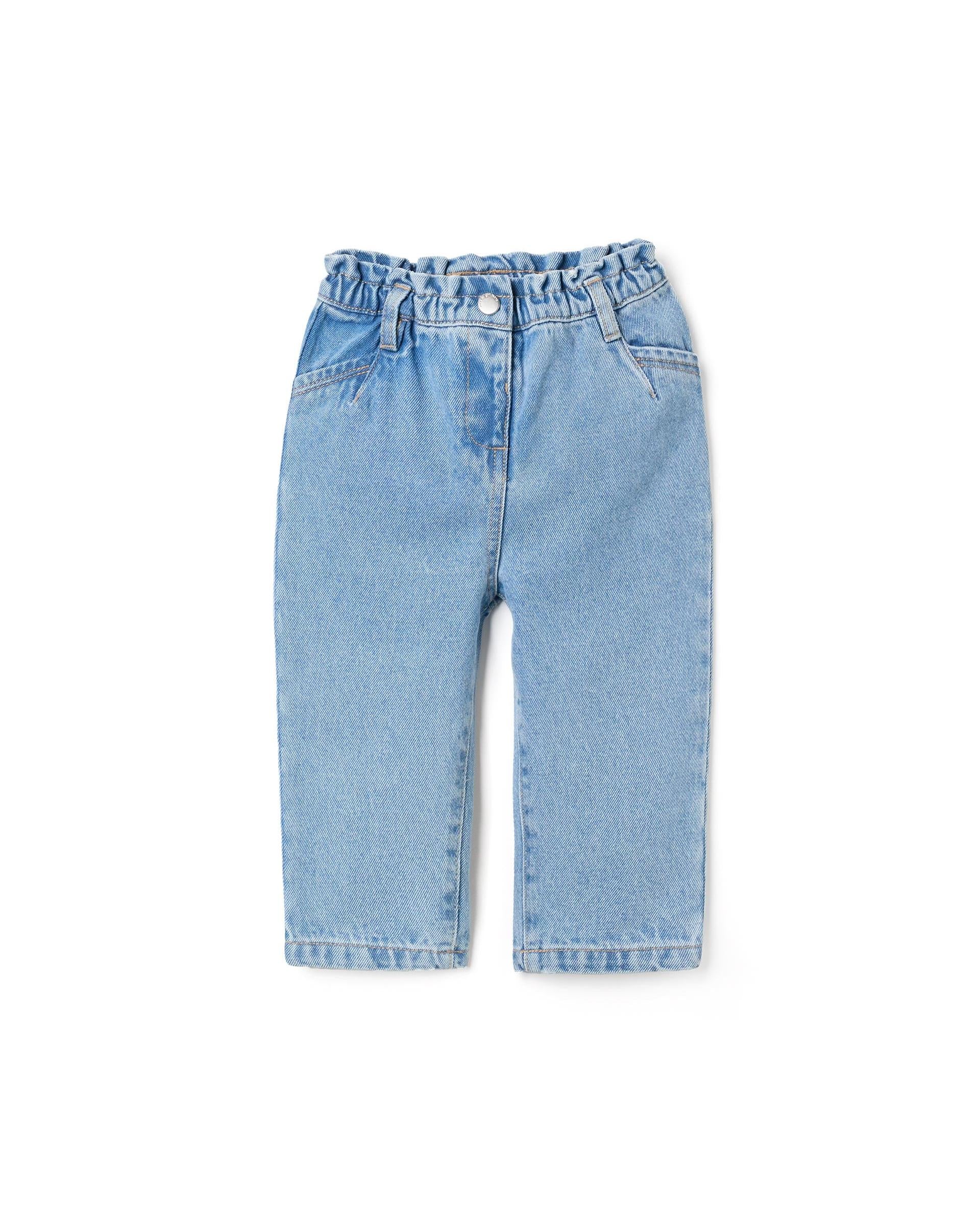 Pantalón Resorte Denim Claro Zippy