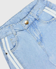 Pantalón Cargo Denim Claro Diseño