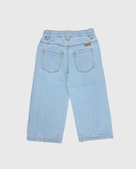 Pantalón Denim Ajustable Bota Ancha Niñas