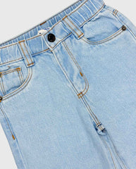 Pantalón Denim Ajustable Bota Ancha Travesuras